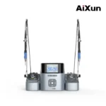 Aixun T420D Intelligent Double Soldering Station With Solder Iron T245/T210/T115 Daul Handle Welding Tips For SMD BGA Repair 3