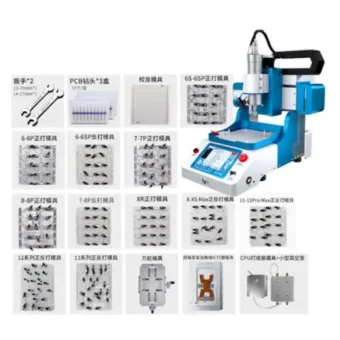 JC EM02 CNC Intelligent Motherboard Chip Grinder Machine Supporting foot WIFI Fully Automatic Grinding for IPHONE 6-14 15 promax 18