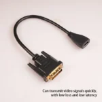 Game Console Bi-directional Portable DVI Adapter Cable Low Delay for HDMI-compatible Converter Conversion Connector 5