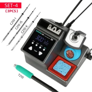 SUGON-A9 Soldering Station Compatible Original Soldering Iron Tip 210/245/115 Handle Lead-free Electronic Welding Rework Station 7