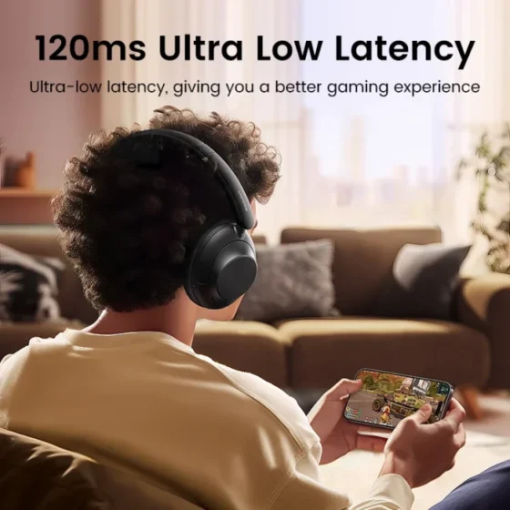 UGREEN HiTune Max5 Hybrid Active Noise Cancelling Headphones Hi-Res LDAC Sound Bluetooth 5.0 Headphones Multipoint Connection 5