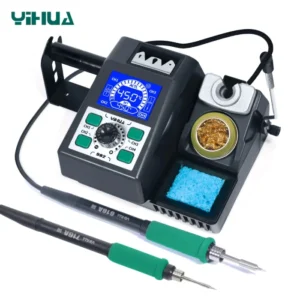 YIHUA 982 Double Solder Iron Handle  C245 C210 Electronic Welding Rework Station Repaid Heating Soldering Iron Staion 7