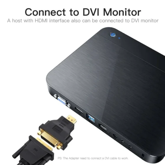 Vention HDMI DVI Adapter 1080P HDTV Converter Male to Female Bi-Directional HDMI to DVI Connector for PC PS3 Projector TV 24+5 4