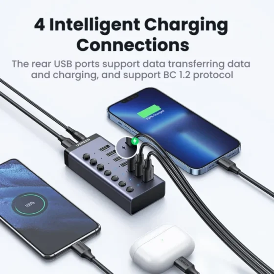 UGREEN USB C 3.0 Hub 7-Port 3