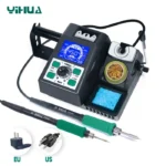 YIHUA 982 Double Solder Iron Handle  C245 C210 Electronic Welding Rework Station Repaid Heating Soldering Iron Staion 1