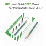 2UUL DA11 4in1 Hand Finish SEXY Blades Set for PCB Underfill Clean Phone Motherboard Chip Glue Removal Scraping Pry Knife 3