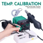 YIHUA 938BD-II 740W Hot Air Gun Rework Station Soldering Iron Solder Station with LED Lamp 5