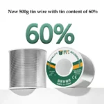 BEST 500g/100g 0.3/0.4/0.5/0.6/0.8/1.0mm High-Purity Solder Wire With A rosin Core, Suitable for Various Electronic Soldering 4