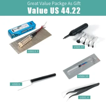 YIHUA 853AAA 1200W Preheating Soldering Iron Hot Air Gun Soldering Station 3 In 1 BGA Rework Station Phone Repair Tool 2