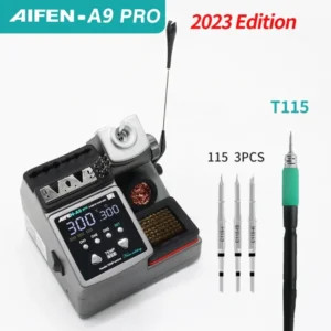 AIFEN A9pro Soldering Station Compatible Original Soldering Iron Tip 210/245/115 Handle Control Temperature Welding Rework 7