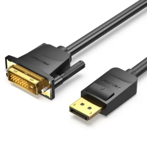 Vention DisplayPort to DVI Cable DP to DVI-D 24+1 Cable 1080P DP Male to DVI Male to Cable for Projector Monitor DP to DVI Cable 7