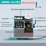 AIFEN A9pro Soldering Station Compatible Original Soldering Iron Tip 210/245/115 Handle Control Temperature Welding Rework 6