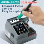 AIFEN A9pro Soldering Station Compatible Original Soldering Iron Tip 210/245/115 Handle Control Temperature Welding Rework 5