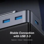 Baseus USB C Docking Station for Steam Deck Nintend Switch Type C to HDMI-compatible 4K@60Hz RJ45 PD 100W Type C USB 3.0 Hub 3