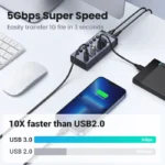 UGREEN USB C 3.0 Hub 7-Port 5