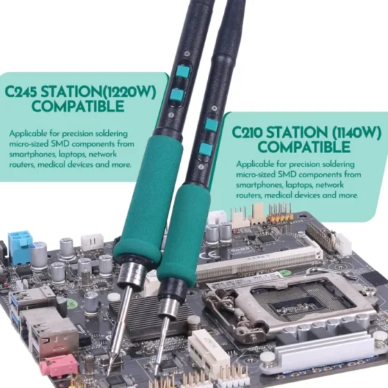 YIHUA 992D-III Hot Air Rework Station 210 245 Soldering Iron Station for Microscope Soldering Electronics Repair PCB Desoldering 4