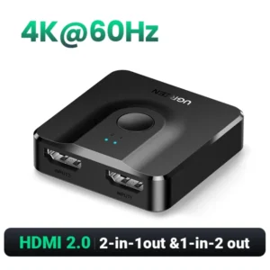 UGREEN HDMI 2.1 Splitter Switch 8K 60Hz 4K120Hz 2 in 1 out for TV Xiaomi Xbox Series X PS5 HDMI-compatible Monitor HDMI Switcher 10