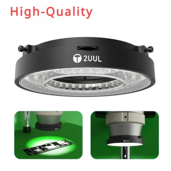 2UUL MS98 Adjustable LED Lamp for Microscope for Mobile Phone Repair High Brightness Illuminator Light Tool 1