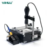 YIHUA 853AAA 1200W Preheating Soldering Iron Hot Air Gun Soldering Station 3 In 1 BGA Rework Station Phone Repair Tool 5