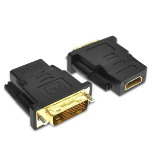 DVI to HDMI Adapter Compatible Adapter HDMI to DVI Adapter DVI Male To HDMI Female 24+5 Two-Way Transmission HD TV Projector 8