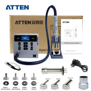 ATTEN ST-862D 110V / 220V 1000W Hot Air Gun Digital Display BGA Rework Station Automatic Sleep Repair Desoldering Station 6