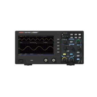 CDEK SDS1102X Digital Oscilloscope 2CH 100MHz Bandwidth Portable Bench Oscilloscope 7" inch 800x480 8 bits Vertical Resolution 1