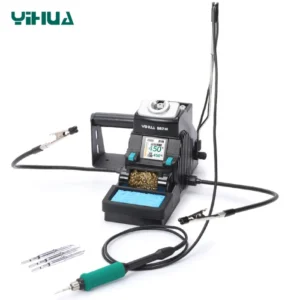 YIHUA 982-III Original Soldering Iron Precision Soldering Station with 2 Help Hands Control Temperature Welding Rework Station 7