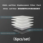 2UUL uuFilter DeskTop Fume Extractor Smoke Absorbing Purifier for Phone Repair Welding Absorbing Smoke Carbon Filter Machine 6