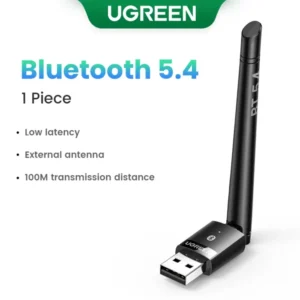 UGREEN USB Bluetooth 5.3 5.4 Adapter 120M Dongle for PC Wireless Mouse Keyboard Music Audio Receiver Transmitter Bluetooth 13