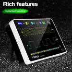 FNIRSI-1013D Digital Tablet Oscilloscope Dual Channel 100M Bandwidth 1GS Sampling Rate 7 Inches Mini Tablet Digital Oscilloscope 4