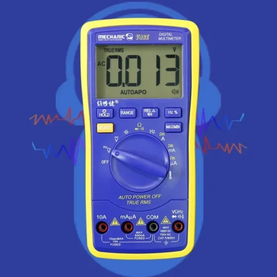 Multimeter Automatic Range MECHANIC V96C High Precision Digital Display Voice AC DC Voltage Current Resistance Measurement Tool 2