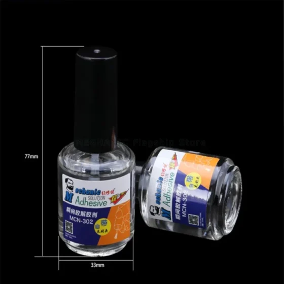 Dissolving Agent MECHANIC MCN-302 Professional Instant Degumming Agent 502 Efficient Glue Remover 20g Dissolving Debonder Glue 5