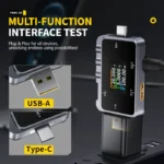 FNIRSI FNAC-28 2 IN 1 Type-C USB Tester Digital Voltmeter Ammeter Amperimetor Voltage Current Meter Power Bank Charger Measure 2