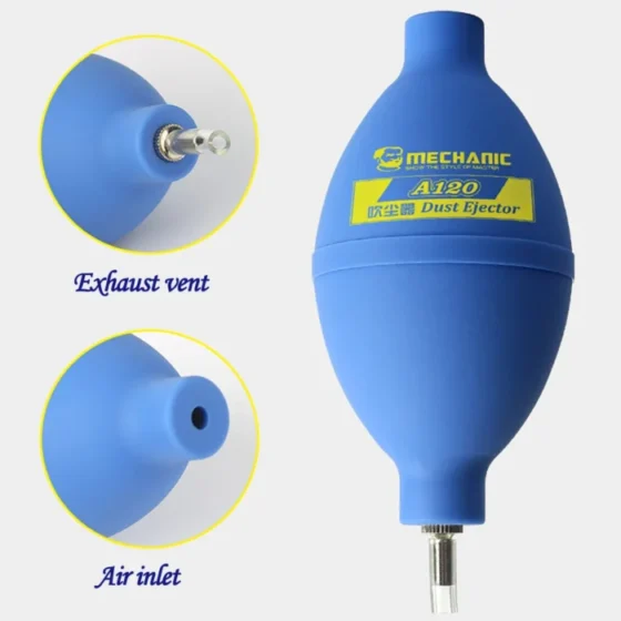 MECHANIC A120 Air blow ball silicone dust blower Mobile Computer Camera Blower Electronic equipment Cleaning service tools 3