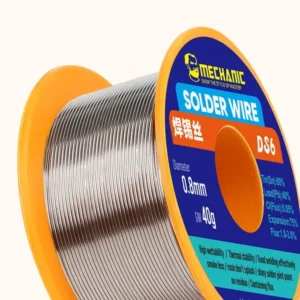 Solder Wire MECHANIC DS6 40g 0.3 0.4 0.5 0.6 0.8 MM For Electronic Soldering Iron Welding High Purity No-clean Rosin Solder Wire 2