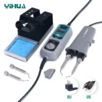 YIHUA 938D Portable Tweezers Soldering Station 110V 220V Soldering Iron Station Chip Desoldering Kit Set SMD Welding Equipment 1