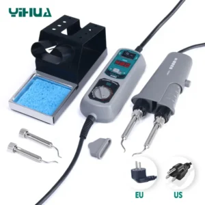 YIHUA 938D Portable Tweezers Soldering Station 110V 220V Soldering Iron Station Chip Desoldering Kit Set SMD Welding Equipment 1