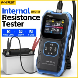 FNIRSI HRM-10 Battery Voltage Internal Resistance Tester 18650 High-precision AC Acid Lithium Lead Car Battery Capacitor Tester 1