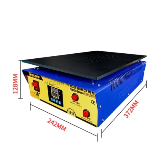 MECHANIC 1918 18 Inches Screen Separator Build-in Vacuum Pump LCD Separator Screen Repair for Pad Tablet Mobile Phone Separation 6