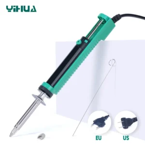 YIHUA 30W 929D-V Electric Vacuum Desoldering Iron Suction Pump Iron Gun Soldering Repair Tool with Welding Nozzle 110V 220V 1