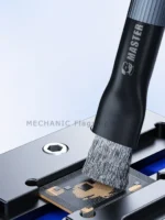 Motherboard Chip Glue Removal Brush MECHANIC Steel Bristle Brush for Mobile Phone IC Pad Cleaning Brush 2