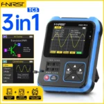 FNIRSI DSO-TC3 Digital Oscilloscope Transistor Tester Signal Generator 3 in1 500Khz 10MSa/s Capacitor Resistor Diode 100K output 1