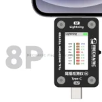 MECHANIC T-824SE Tail Insertion Tester Intelligent Detection High Precision Digital Display Current Power Check Type-C/Lightning 5