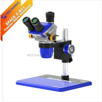 MECHANIC SPACE X-B11/SPACE X-TSD Triocular Microscope 6.5X-52X Continuous Zoom for Mobile Phone PCB Welding Repair Tool 1