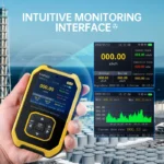 FNIRSI GC-01 Geiger Counter Nuclear Radiation Detector Personal Dosimeter X-ray γ-ray β-ray Radioactivity Tester Marble Detector 3