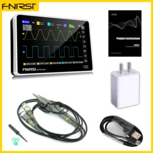 FNIRSI-1013D Digital Tablet Oscilloscope Dual Channel 100M Bandwidth 1GS Sampling Rate 7 Inches Mini Tablet Digital Oscilloscope 8