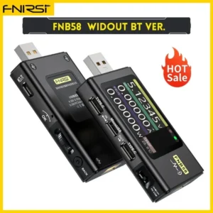 FNIRSI-FNB58 USB Tester Voltmeter Ammeter TYPE-C Fast Charge Detection Trigger Capacity Measurement Ripple Measurement 10