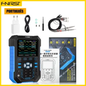 FNIRSI DPOX180H Handheld Dual Channel Digital Oscilloscope 180MHz-3DB 2 In 1 Function Signal Generator Fluorescence Display ZOOM 7