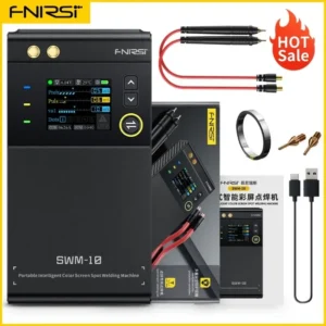 FNIRSI SWM-10 Portable Battery Spot Welder DIY Mini Welding Machine 18650 Battery Pack Welding Tool 5000mah Weldable 0.25mm 7