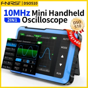 FNIRSI New DSO510 DSO153 DSO153 Mini Handheld Digital 2 IN 1 Oscilloscope Portable 48MS/s 10MHz Bandwidth Electronic Repair Tool 1